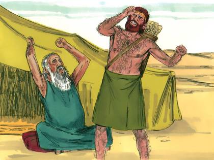 Jacob Travels to see Esau 11